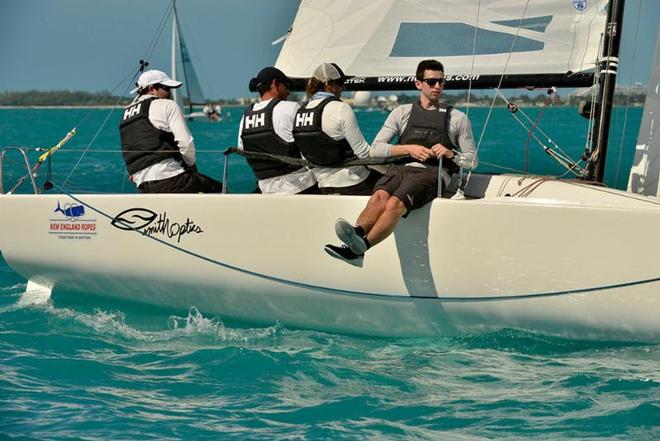 Tim Healy and team closed the gap today with Calvi Network in the J/70's - Quantum Key West Race Week © PhotoBoat